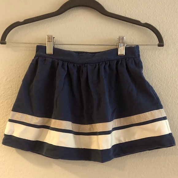 Janie and Jack Navy Skirt size 3 - Picture 1 of 6